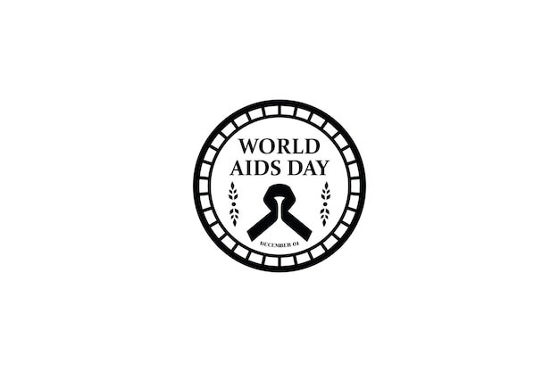 Vektor world aids-logo 144