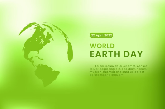 World Earth Day Social Media Poster Banner Template Design