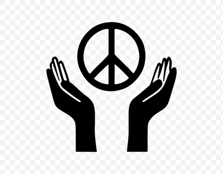Vektor world interfaith harmony week icon design für medien poster mit verschiedenen religionssymbolen
