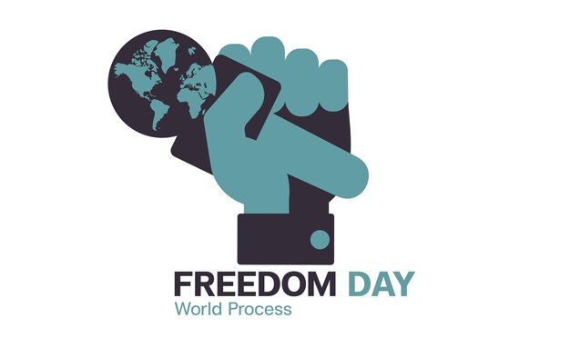 World press freedom day vector illustration für poster banner print web stock illustration jour