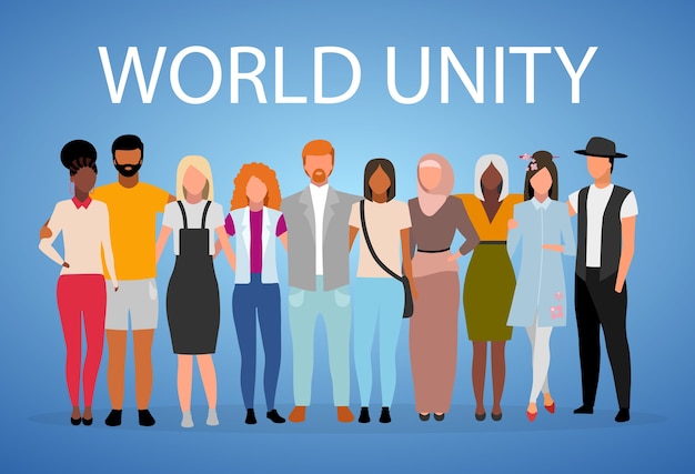 World unity poster vorlage