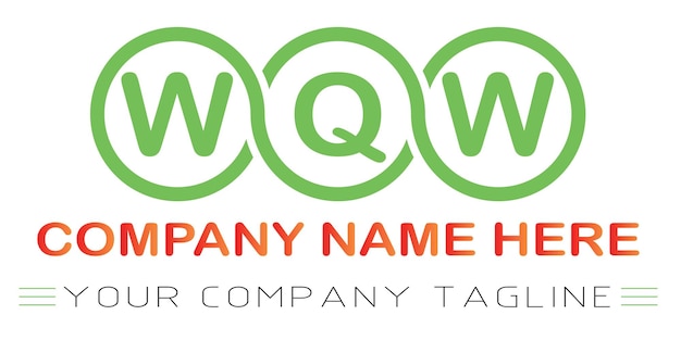 Wqw-buchstaben-logo-design