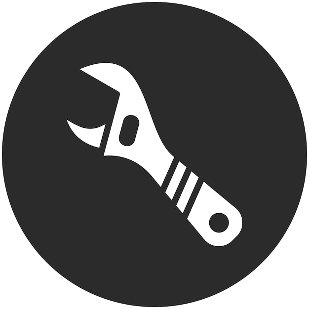 Vektor wrench vector icon illustration of tools iconset