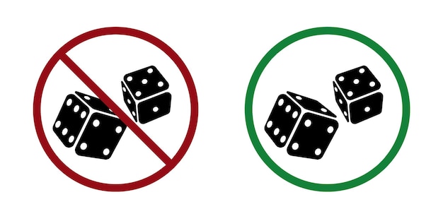 Würfelverbot verbot von ikonen nicht erlaubt glücksspiel verboten illegales casino