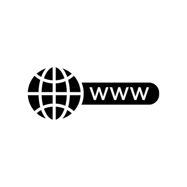 WWW-Icon-Vektordesign-Vorlage