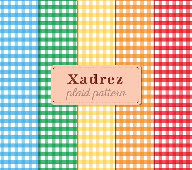 Xadrez-plaid-muster