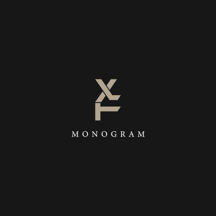 Vektor xf-logo-design-vektorbild