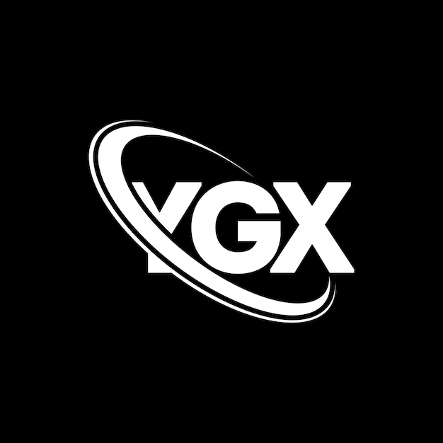 Vektor ygx logo ygx buchstabe ygx schriftzeichen logo design initialen ygx-logo mit kreis und großbuchstaben monogramm logo yg x typographie für technologie-geschäft und immobilien-brand