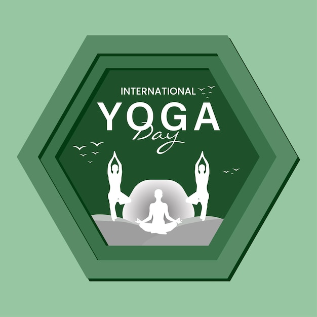 Yoga-Tag-Post-Design-Vektordatei