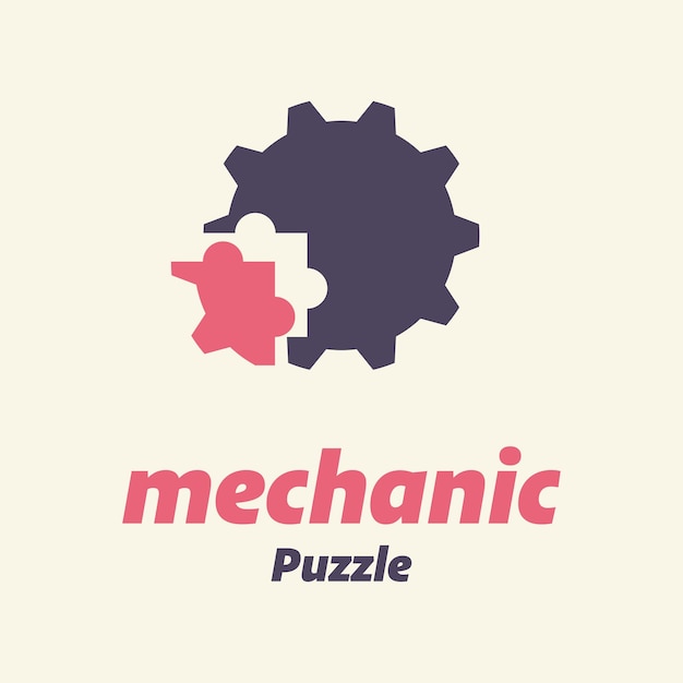 Zahnrad-puzzle-logo