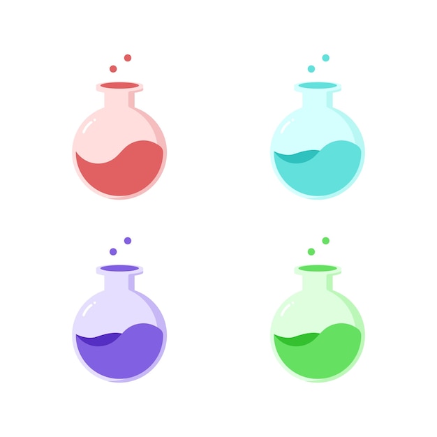Zaubertrankflasche Illustration