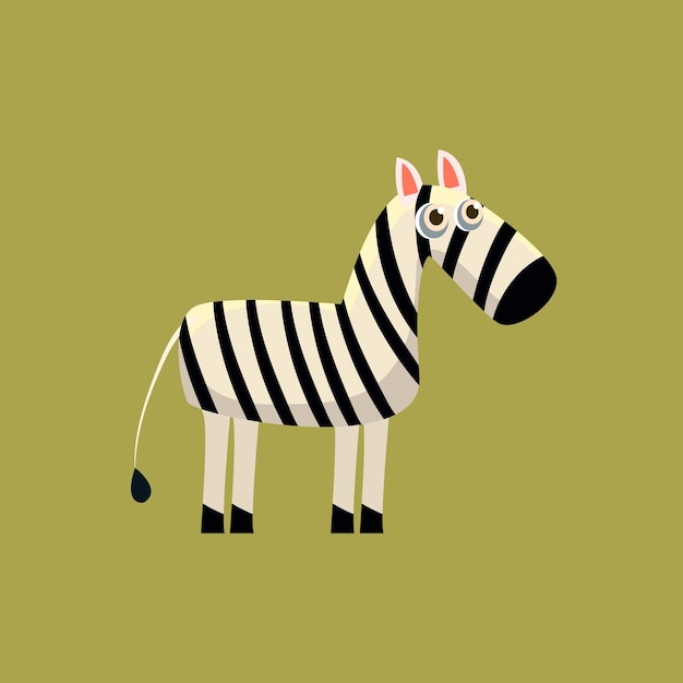 Zebra-lustige Illustration