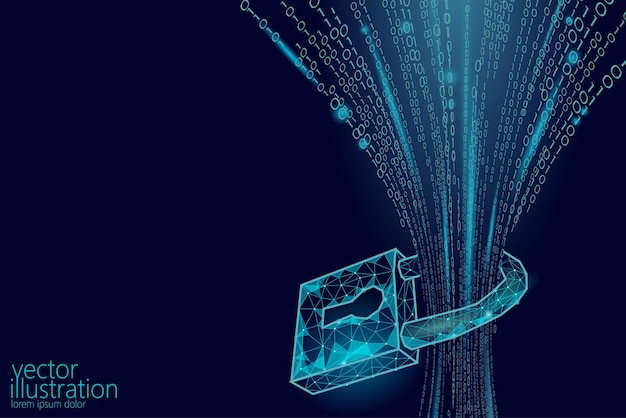 Zensur im Internet Web zensierte Daten Nachrichten Firewall Technologie Sicherheit Vorhängeschloss Freiheit Vektor