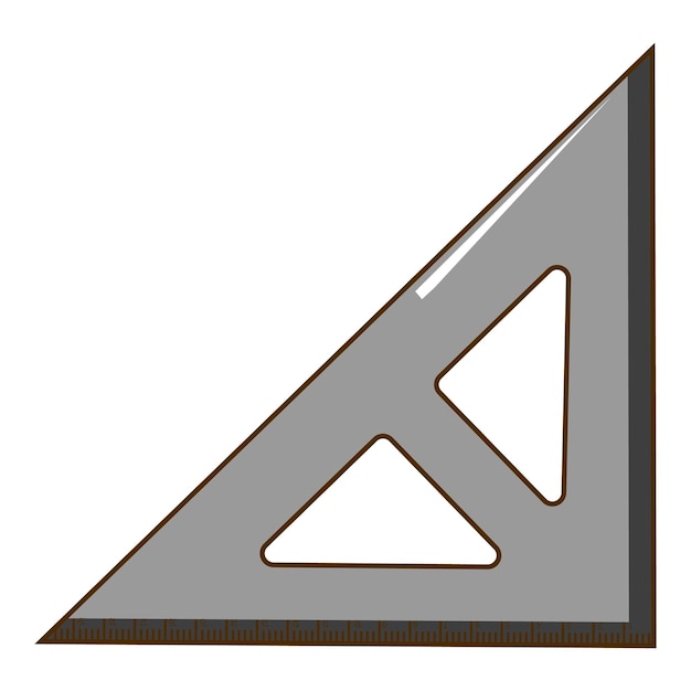 Vektor zentimeter-lineal-symbol cartoon-illustration des zentimeter-lineal-vektorsymbols für das web