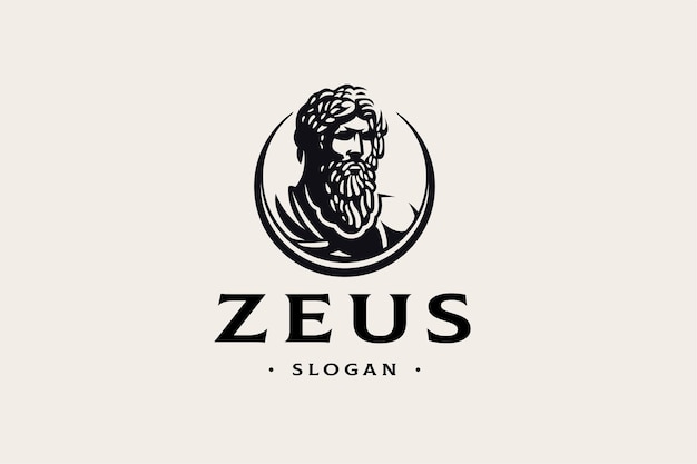 Vektor zeus logo vorlage