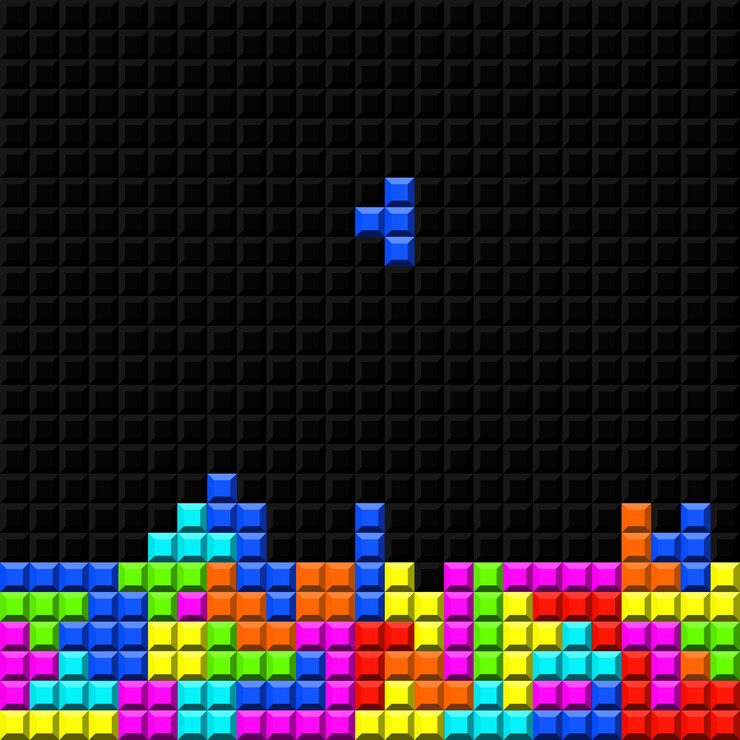 Ziegel-Retro-Spiel