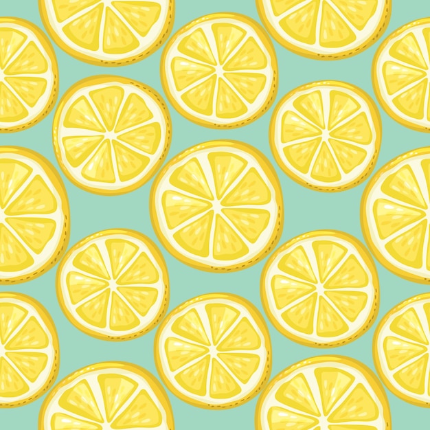 Zitronen nahtloses muster