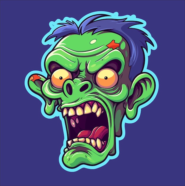 Zombie-Aufkleber