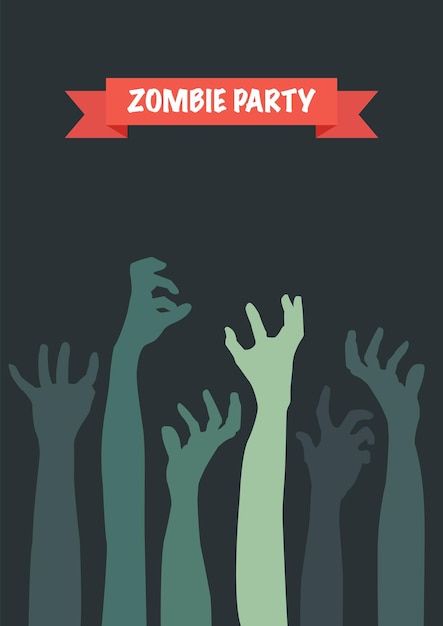 Zombie-party-halloween-thema