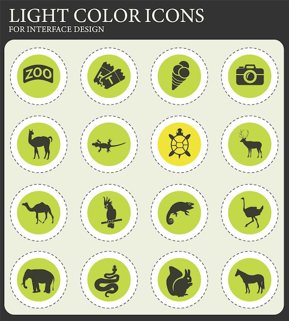 Zoo-icon-set