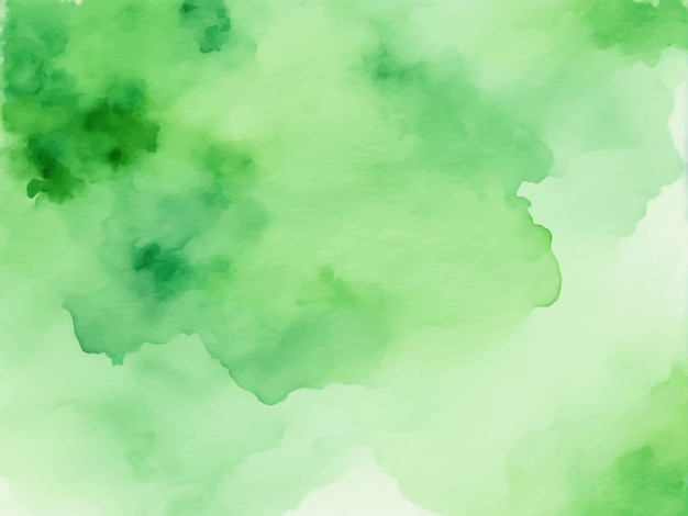 Zusammenfassung grünen Aquarell Hintergrund