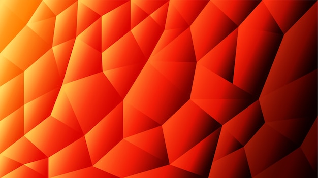 Zusammenfassung triangulierten hintergrund orange hintergrund roter hintergrund