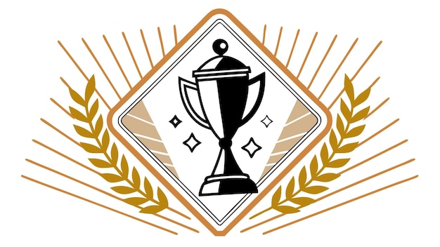 2025 achievement trophy gold laurel wreath vector illustration new year success design
