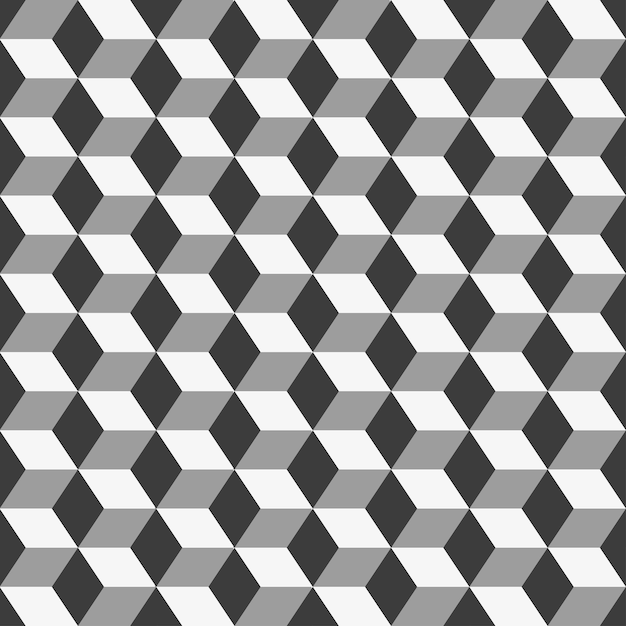 3d background of gray cubes vector illustration