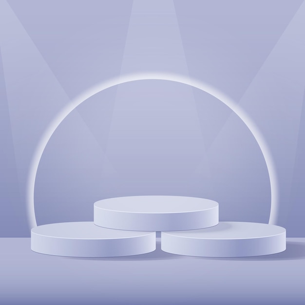 3d background products minimal podium scene with geometric platform