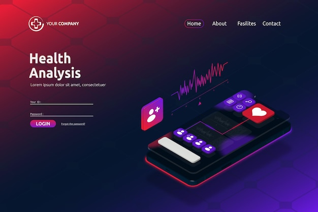 3d landing page analysis data