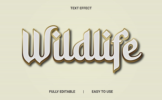 3d text effect fully editable