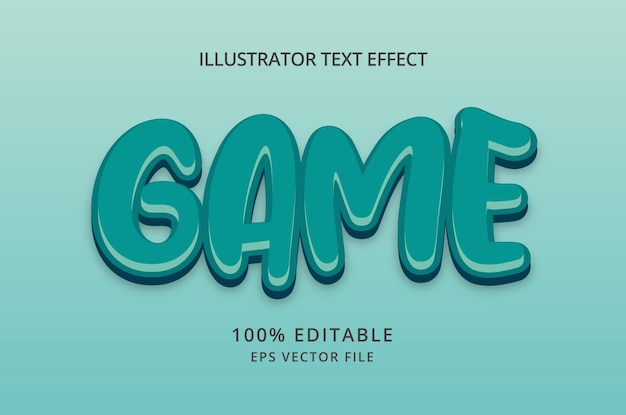 3d text effect