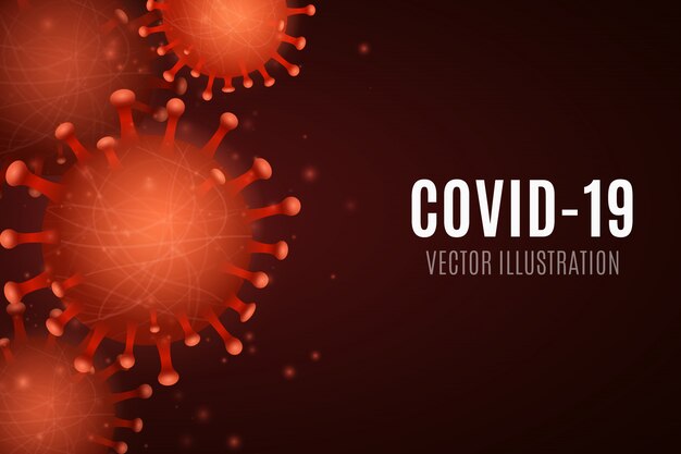 3D virus mikrob Corona. Patogenní organismus. Ilustrace