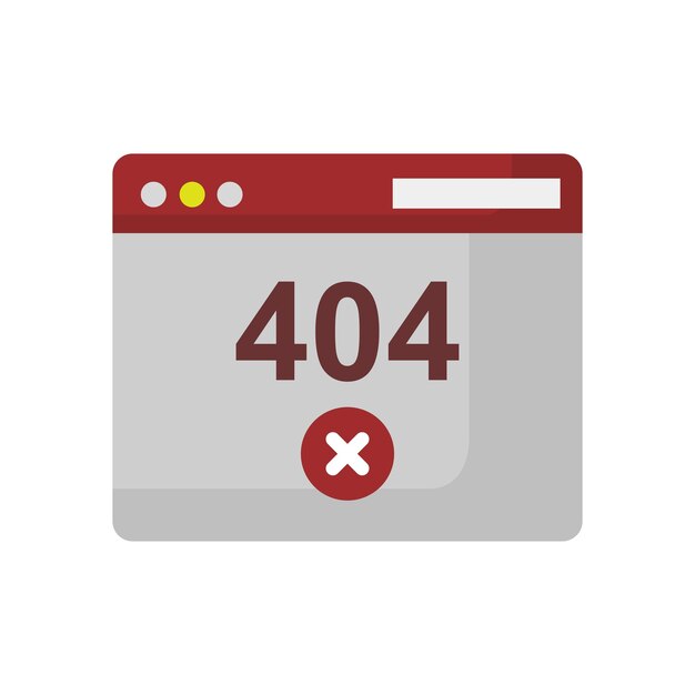 404 page error in vector