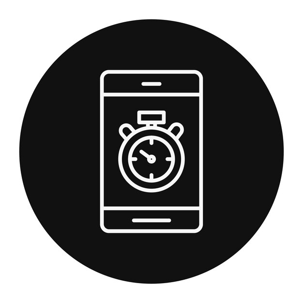 a black and white image of an alarm clock with a black background