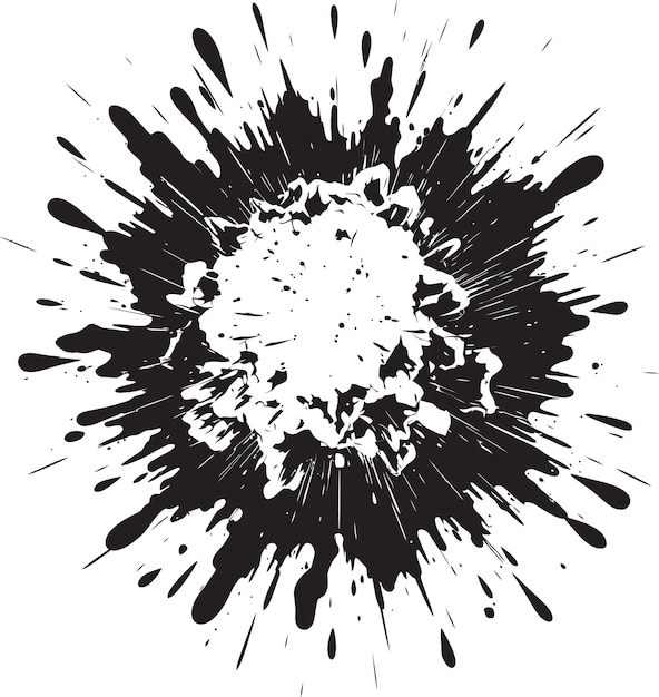 a black and white picture of a black and white circle with the word  b  on it