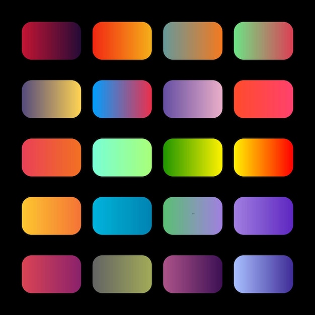 a black background with multicolored squares and the colors of the rainbow