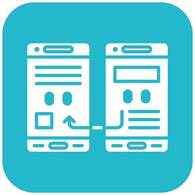a blue and white app with a button that says  ovens