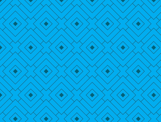 a blue background with a pattern of squares and squares