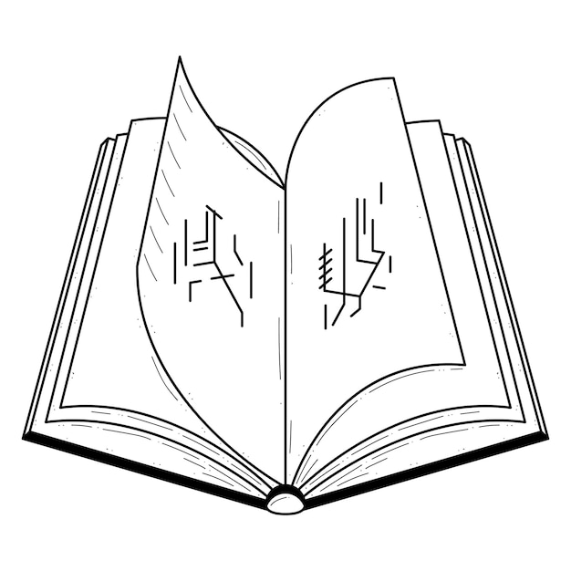 A book with the word book on it