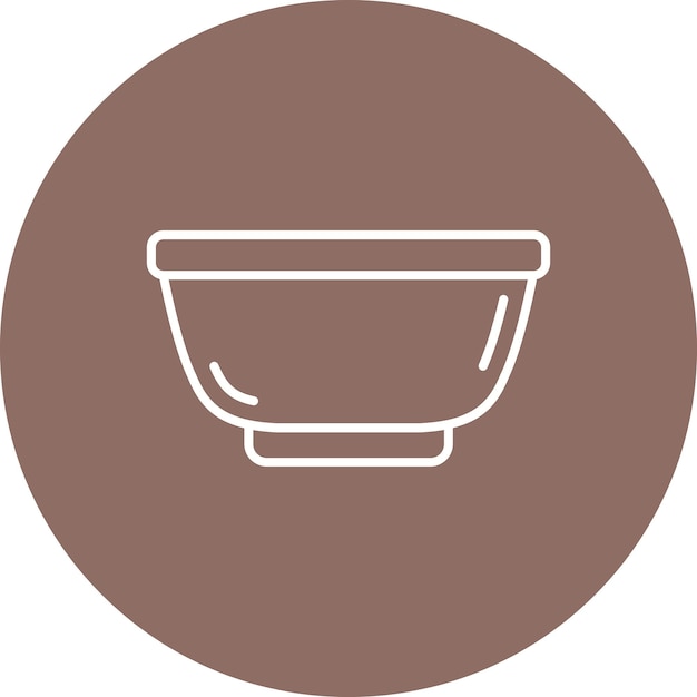 a brown and white pot with a white label that says  a flower