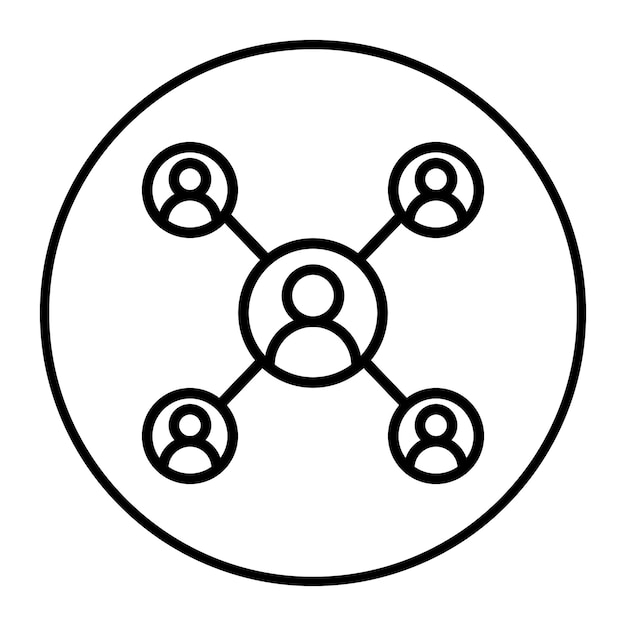 a circle with the word  the word  in the middle of it