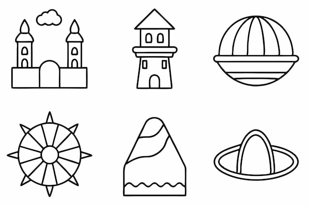 a collection of different images including a lighthouse and a lighthouse