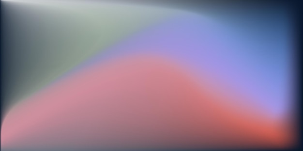a colorful blur gradient background with a color background