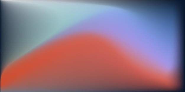 a colorful blur gradient background with a color background