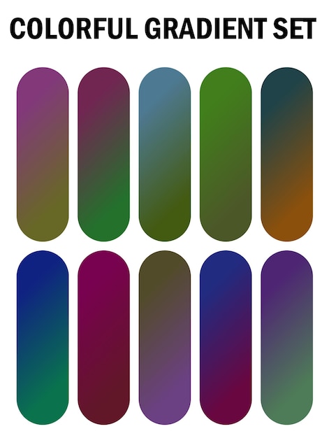 a colorful series of multicolored lines with different colors