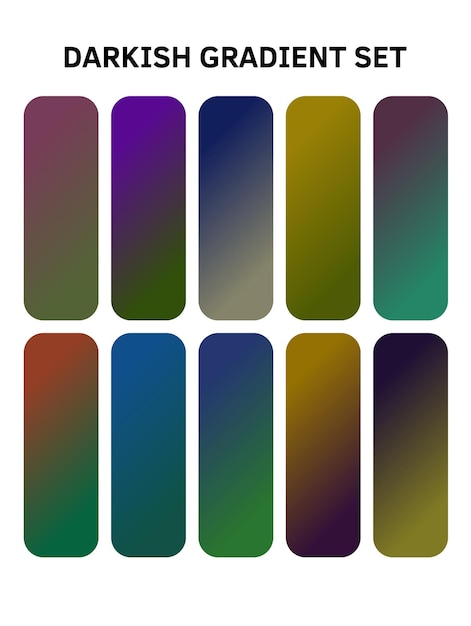 a colorful series of multicolored squares with different colors