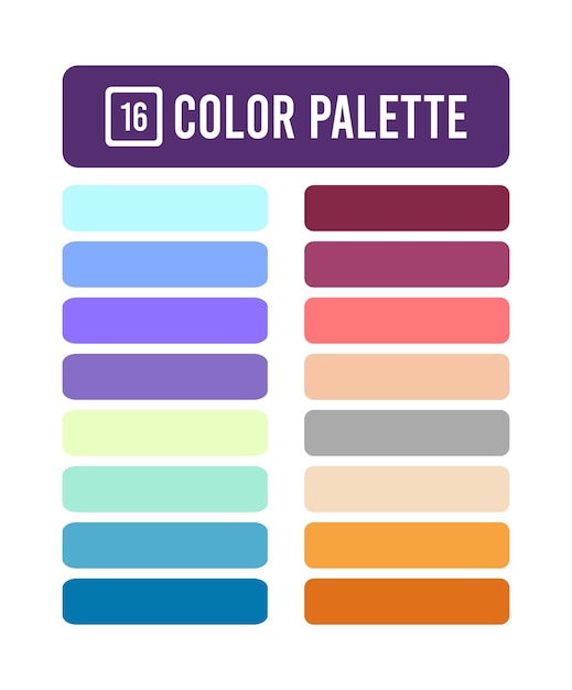 a colorful square with the color color of the color