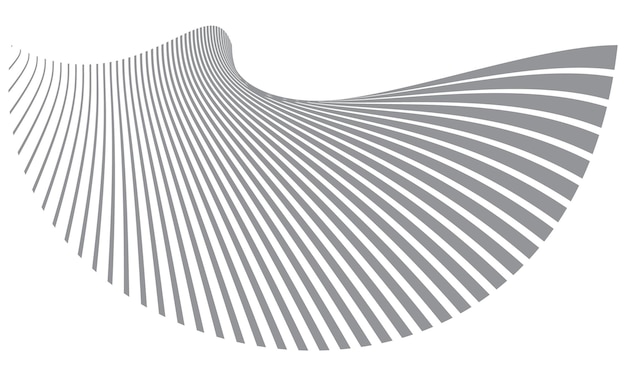 a curved object with a white background that says quot zigzag quot