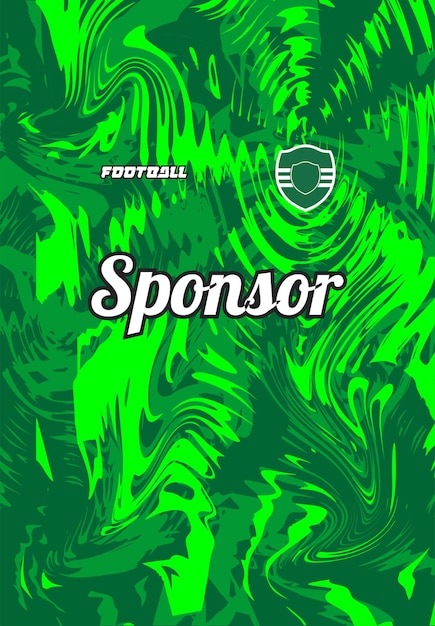 a green and white logo for the football club